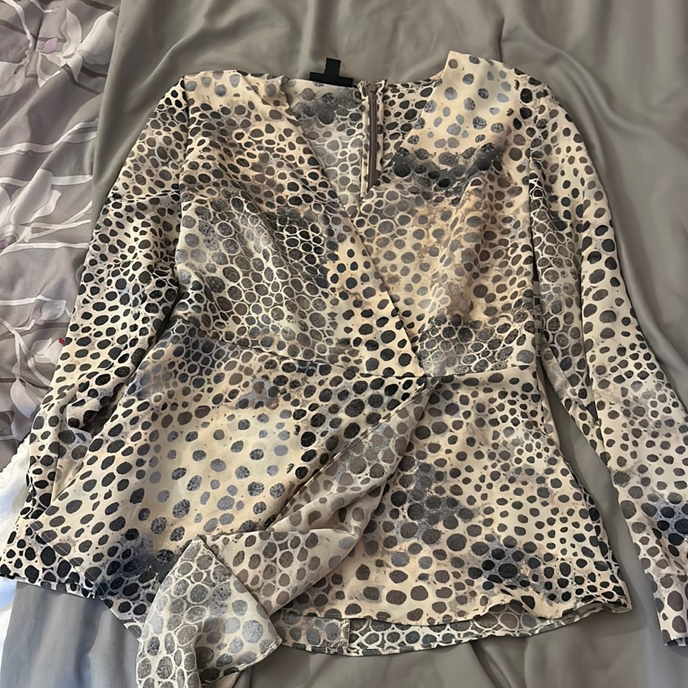 Float long sleeve Blouse